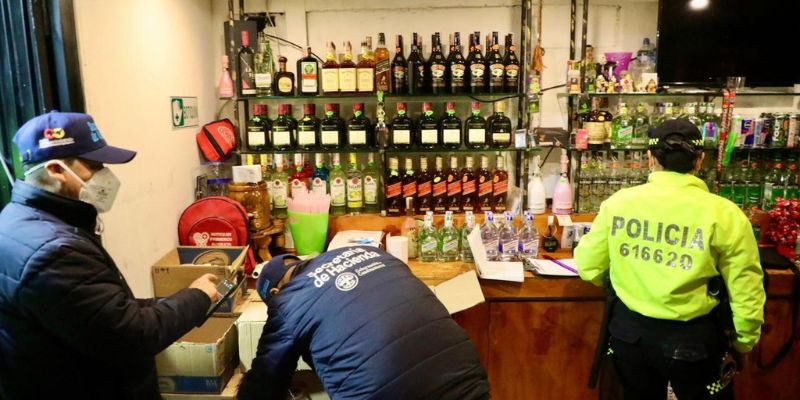Secretaría de Hacienda refuerza controles contra el licor adulterado y de contrabando


