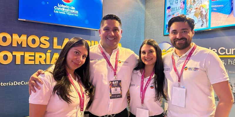 Lotería de Cundinamarca participa en la feria de juegos de azar más importante de Latinoamérica