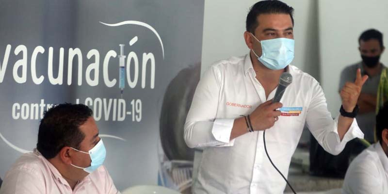Gobernador invita a las autoridades municipales a respetar la priorización en la vacunación contra Covid 19