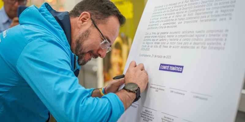 Cundinamarca avanza hacia la sostenibilidad con el Nodo Departamental de Negocios Verdes
