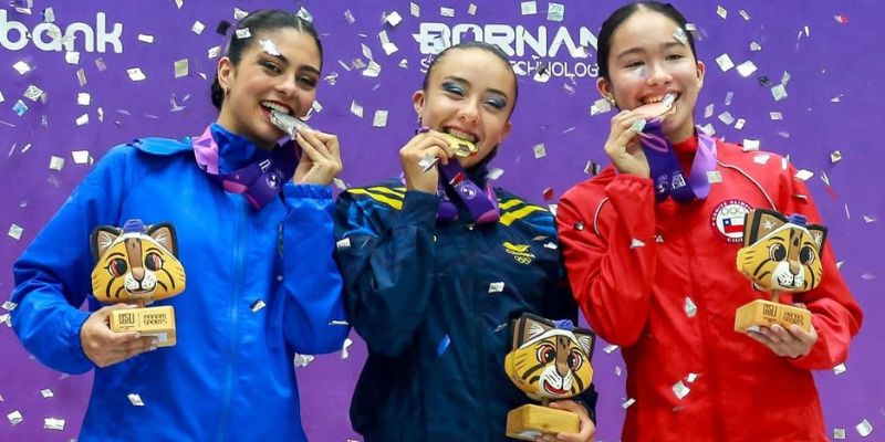 Pedro Alejandro Marín, doble medallista de oro en los Juegos Panamericanos Junior Asunción 2025