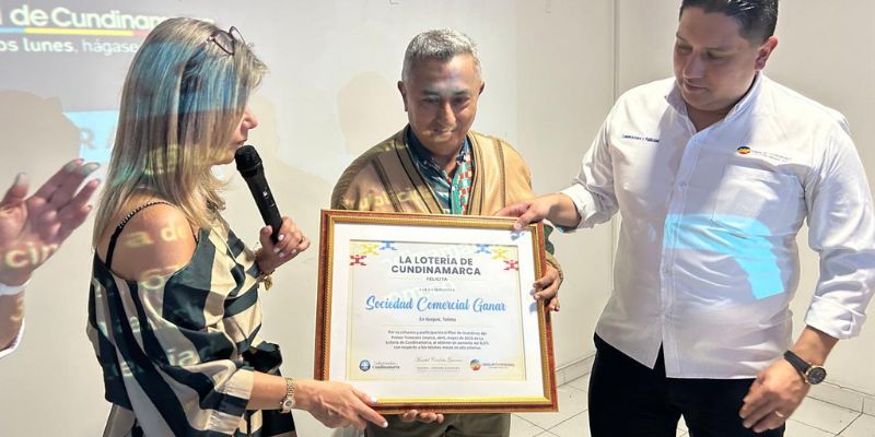 La Lotería de Cundinamarca incentiva a su fuerza de ventas en Ibagué