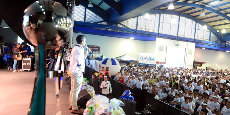 3.000 niños, jóvenes y adultos le madrugaron al ejercicio en ExpoCundinamarca