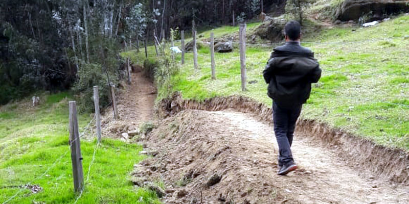Ubaté estrena sendero turístico al cerro de La Teta























