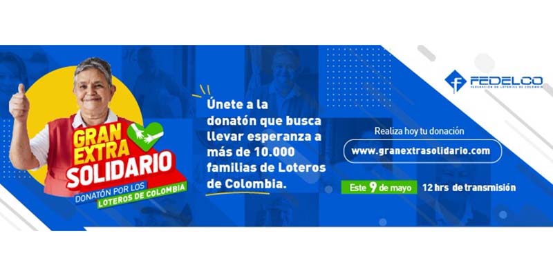 Loterías de Colombia inician gran campaña de solidaridad para llevar esperanza a miles de loteros



