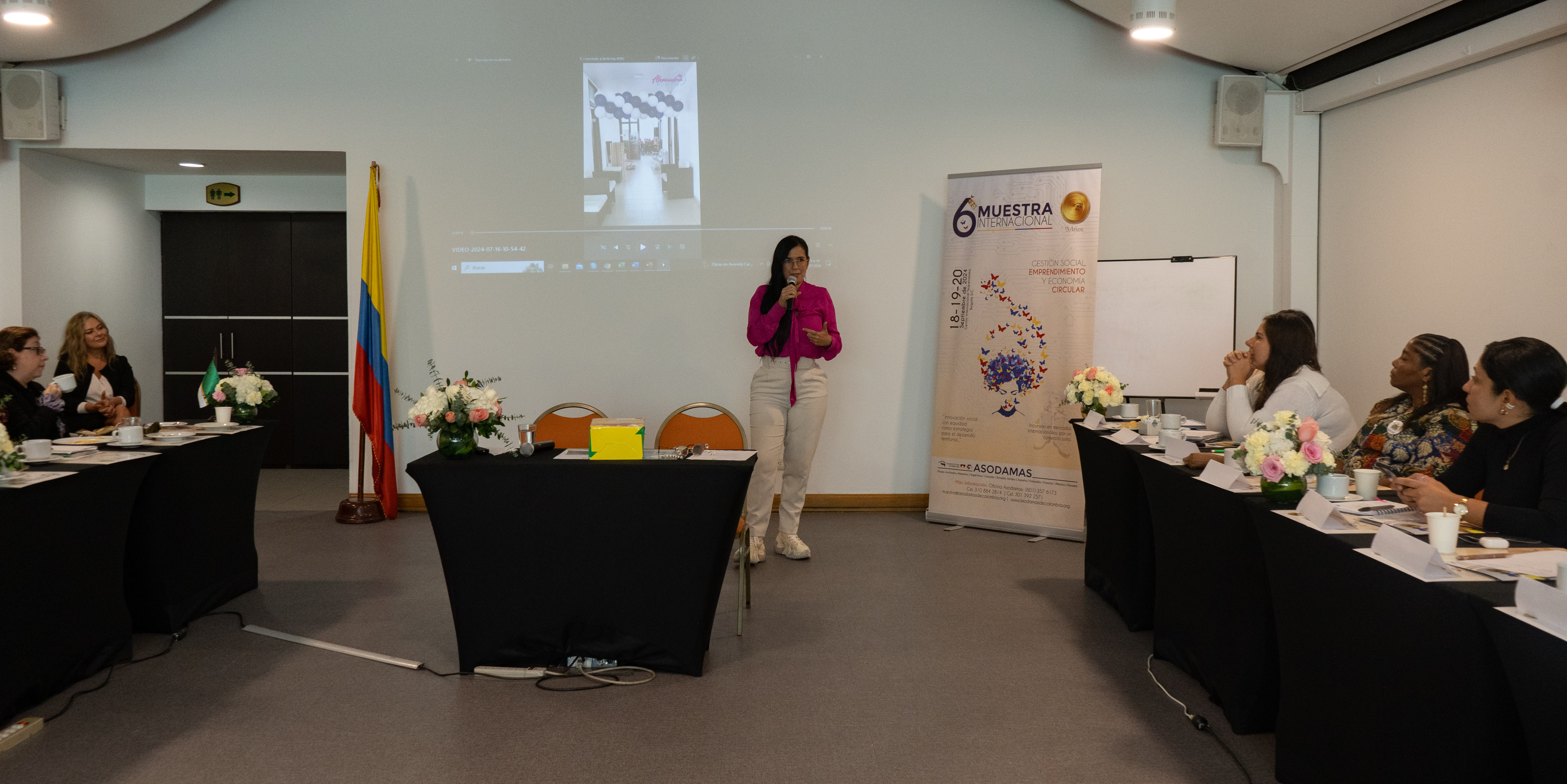 La gestora social de Cundinamarca, Alexandra Pulido, defiende la autonomía económica de las mujeres


