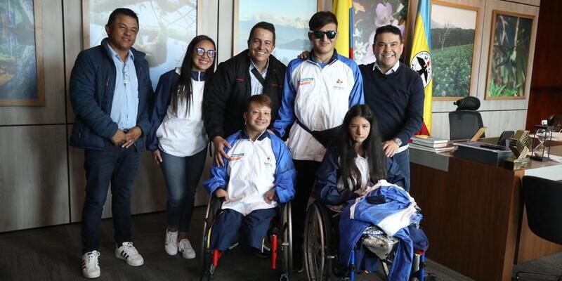 Cuatro nadadores paralímpicos de Cundinamarca representarán a Colombia en los Word Series 2023