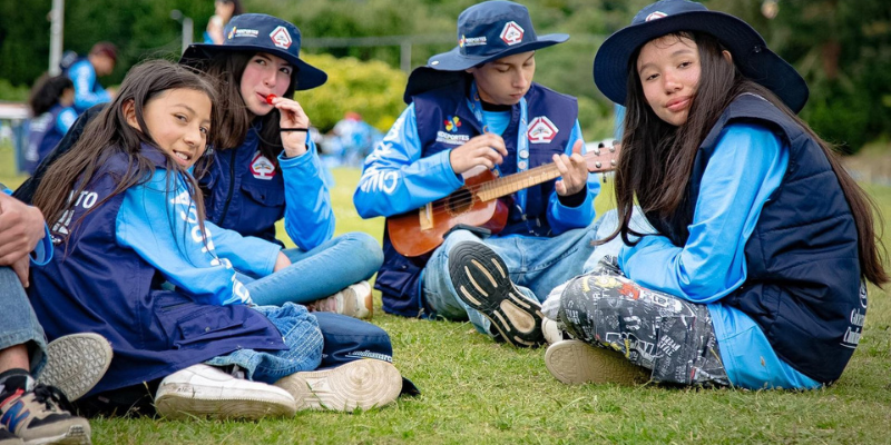 Con 1.200 jóvenes de 44 municipios se realizó en Neusa el XXVIII Campamento Departamental Juvenil