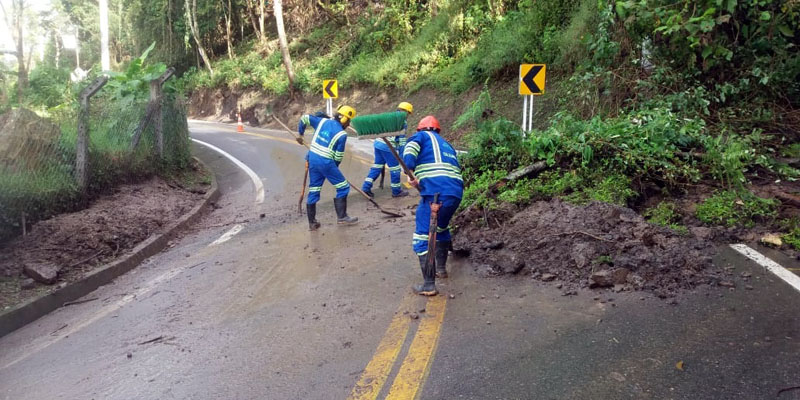 Cierre preventivo en las vías Mosquera - La Mesa y Sibaté - Fusagasugá por deslizamientos a causa de las fuertes lluvias