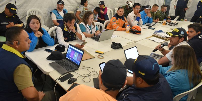 Gobernador Jorge Rey intensifica atención a damnificados por sismo: hay más de 100 viviendas inhabitables