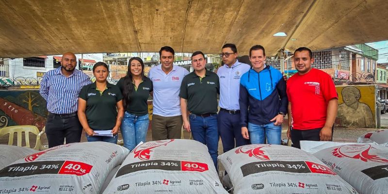 20 productores de Viotá y El Colegio reciben insumos para fortalecer la piscicultura y la seguridad alimentaria