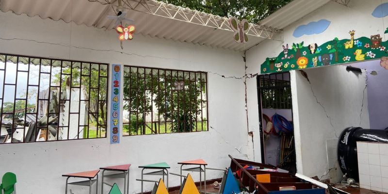 Avanza evaluación de instituciones educativas afectadas por el sismo en Paratebueno y Medina