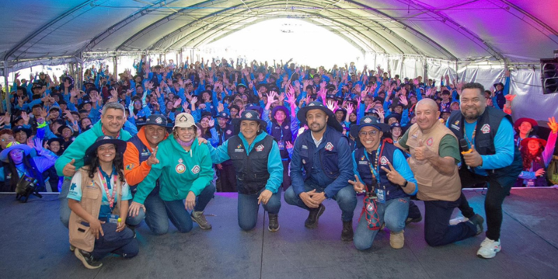 Con 1.200 jóvenes de 44 municipios se realizó en Neusa el XXVIII Campamento Departamental Juvenil