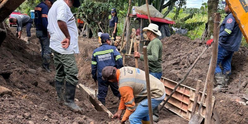 Colapso de tubería deja sin agua a Puente Quetame; EPC despliega carrotanques y plan de reparación

