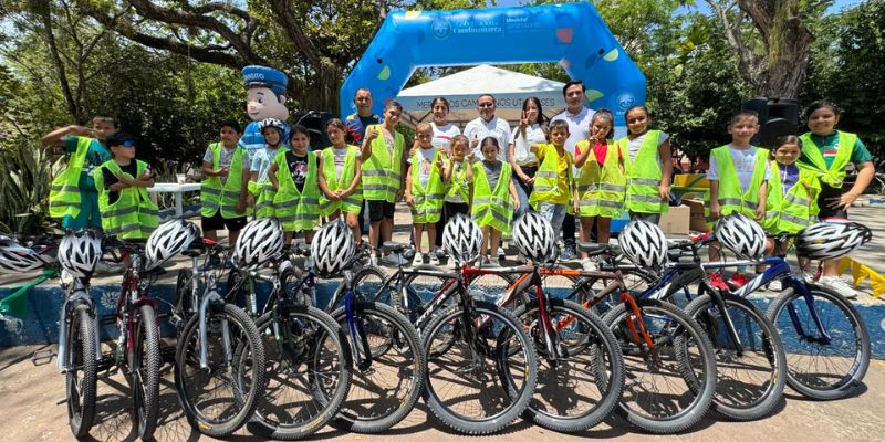 Semana de la Movilidad: CundiEscarabajos al Cole entrega 400 bicicletas a estudiantes de Cundinamarca

