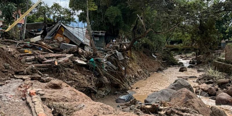 Más de 50 rescatistas participan en operativos de búsqueda de las tres personas desaparecidas tras crecientes súbitas en Silvania