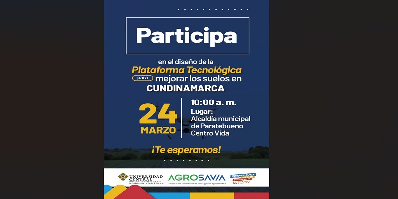  imagen: Socialización del proyecto “Agrosuelos: plataforma tecnológica para Cundinamarca”