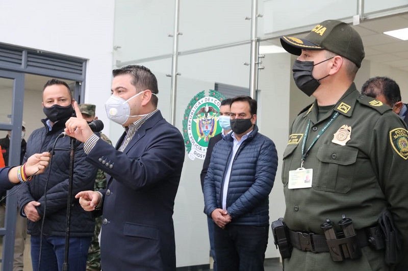 Gobernador Nicolás García rechazó las actividades ilegales de ocupación de tierra que se están presentando en Cundinamarca