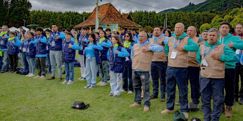 Con 1.200 jóvenes de 44 municipios se realizó en Neusa el XXVIII Campamento Departamental Juvenil