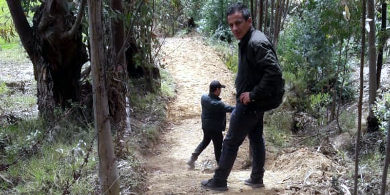 Ubaté estrena sendero turístico al cerro de La Teta























