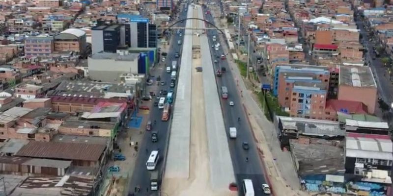 En septiembre de 2025 la extensión de TransMilenio a Soacha alcanzó un 64% de ejecución

