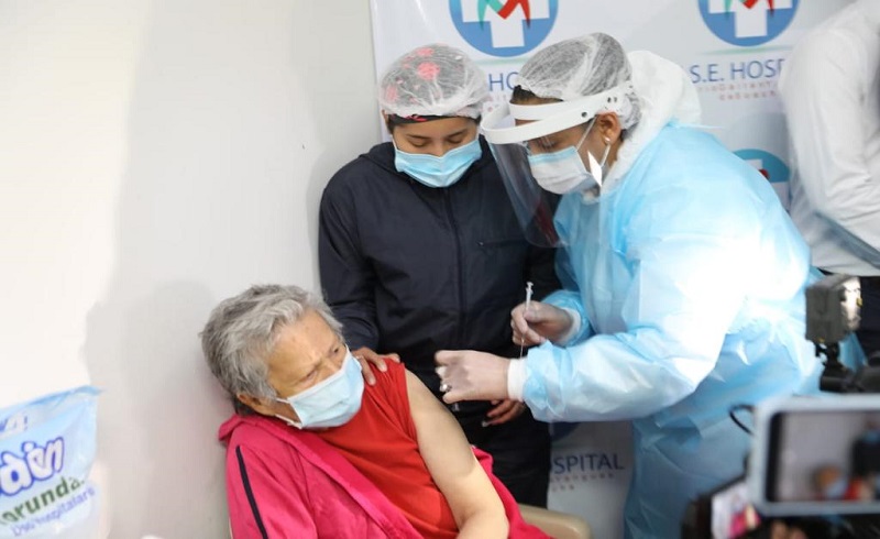1244 vacunas fueron aplicadas ayer en Cundinamarca