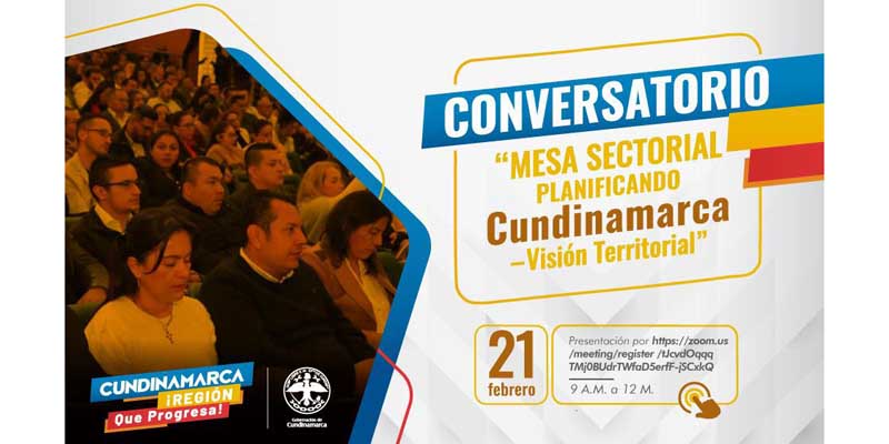 Conversatorio Planificando Cundinamarca - Visión Territorial 