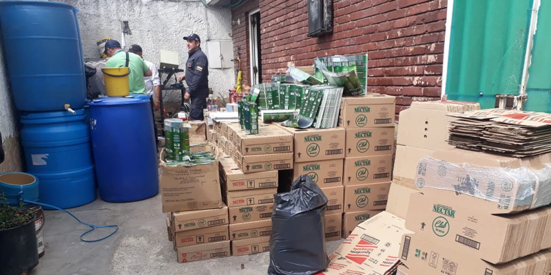 Más de 10.000 productos de licor adulterado o de contrabando aprehendió la Gobernación de Cundinamarca

