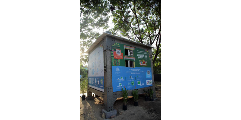 ‘De la caja a la casa’, la vivienda creada a partir de 46 mil envases Tetra Pak reciclado
