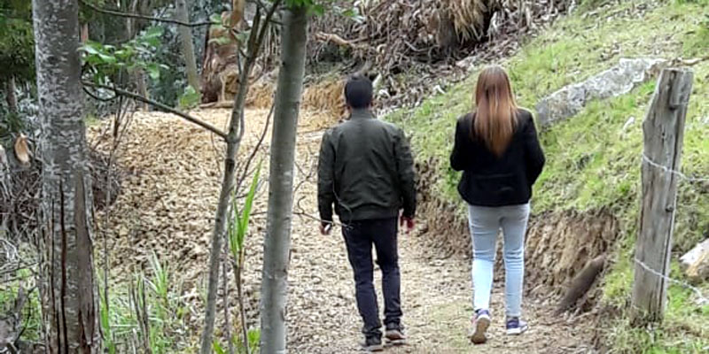 Ubaté estrena sendero turístico al cerro de La Teta























