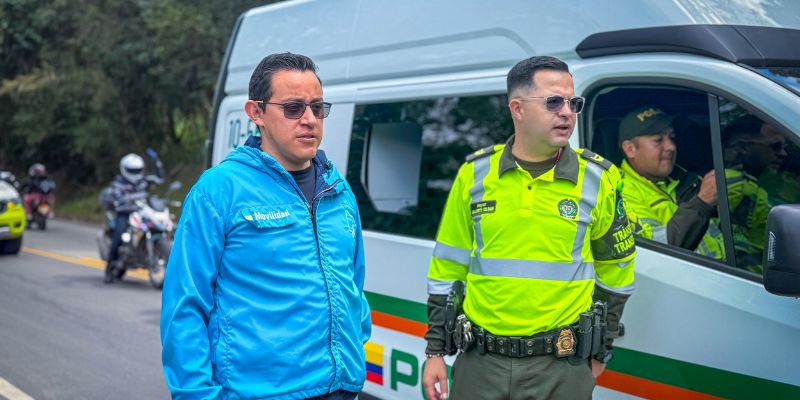 Gobernador Jorge Rey resalta movilidad segura para más de 2 millones de carros y reducción de muertes en las vías de Cundinamarca durante el puente festivo