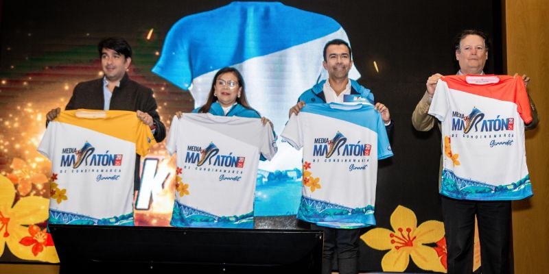 Gobernador Jorge Rey lanza la segunda Media Maratón de Cundinamarca: “Vamos por el reto de correr al lado del río Magdalena”
