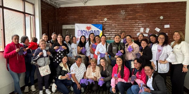 Más de 1.400 mujeres y niñas beneficiadas con la primera etapa de la estrategia “Dignidad Menstrual” en Cundinamarca

