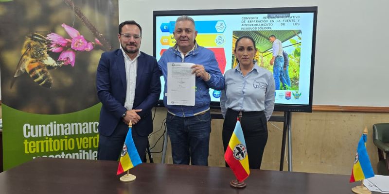 Cundinamarca invierte $488 millones en reciclaje y gestión de residuos en 12 municipios