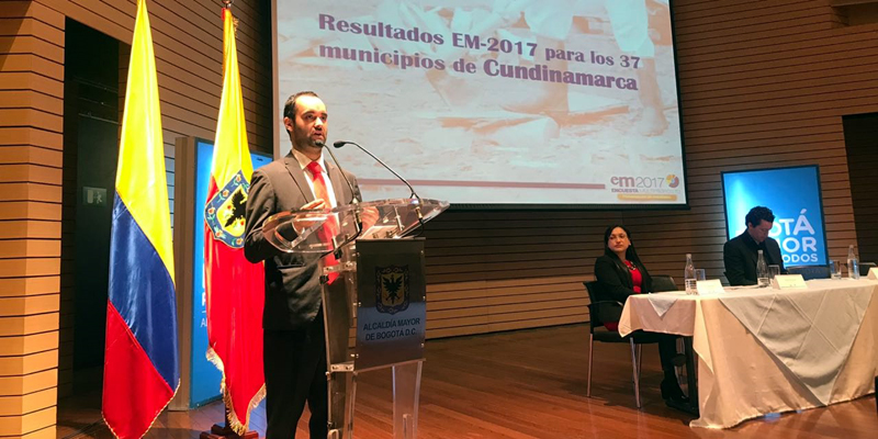 Encuesta revela importantes avances en 37 municipios de Cundinamarca