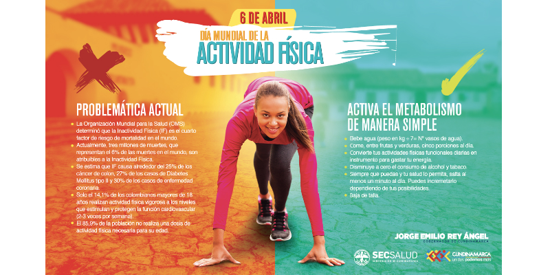 Cundinamarca se unió al Día Mundial de la Actividad Física