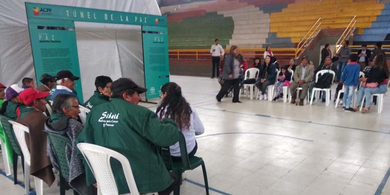 Túnel de la Paz inició su recorrido por municipios de Cundinamarca





