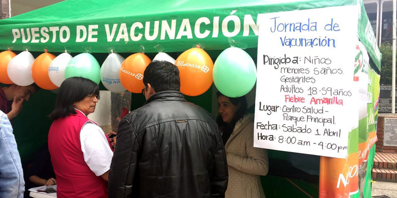 Más personas reciben vacunas en Cundinamarca



