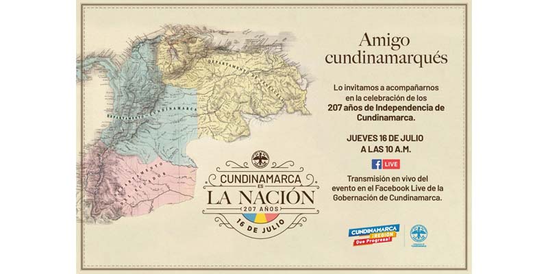 “Cundinamarca es la Nación”: hace 200 años nuestro país se llamaba Cundinamarca