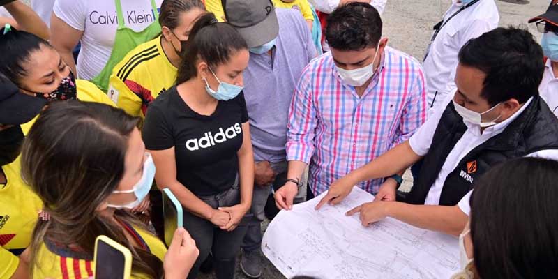 La construcción del viaducto les garantizará a los habitantes de Guayabetal que no habrá más cierres en la vía Bogotá-Villavicencio a la altura el km 58



