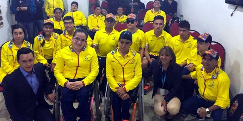 Veintidós  cundinamarqueses en Sao Paulo, Brasil, para disputar los Juegos Parapanamericanos Juveniles










