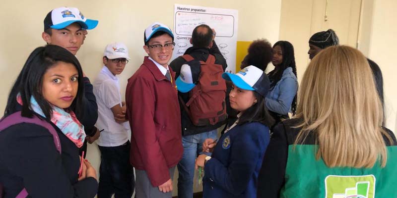 La voz de los niños de Cundinamarca se hizo escuchar como multiplicadores de paz





