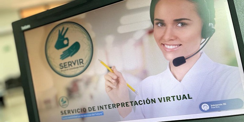 Gobernación activa plataforma de Servicio de Interpretación Virtual para usuarios con discapacidad auditiva
