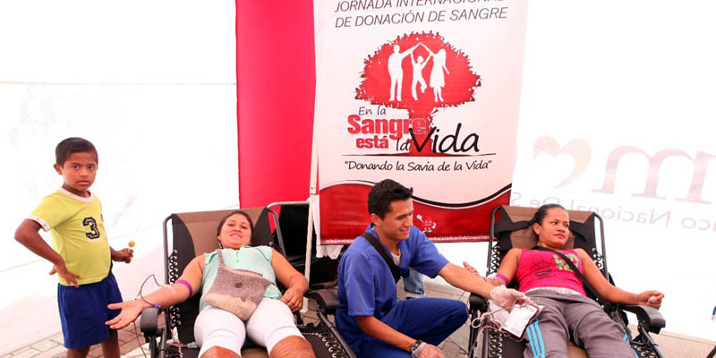 Colombia les dice gracias a los donantes de sangre