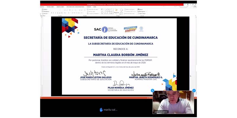 La Secretaría de Educación premió el trabajo de los mejores funcionarios por la comunidad educativa




