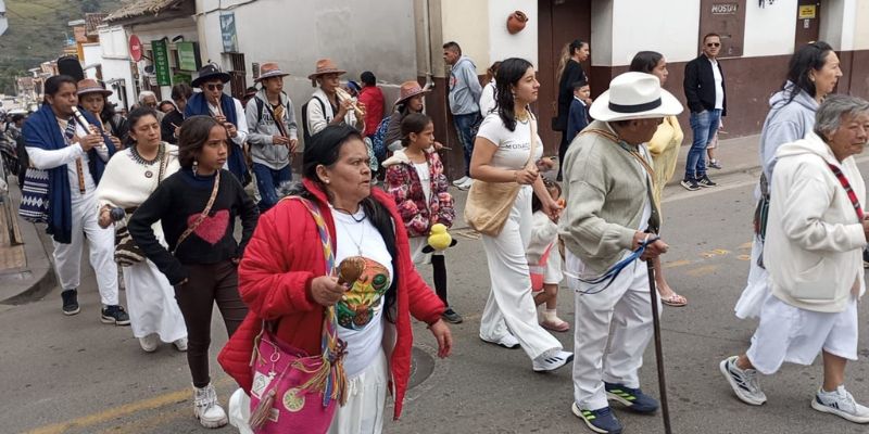 Comunidades Mhuysqas de Cota, Chía y Medina participaron en el VIII Encuentro de la Fapkwa y el Puyky


