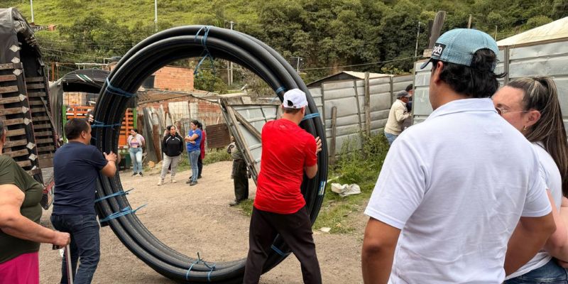 Chipaque recibe atención inmediata tras emergencia por remoción en masa