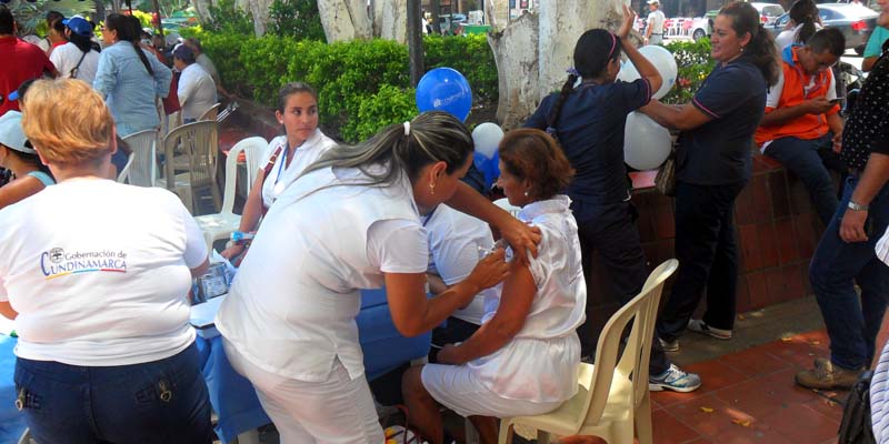 Cundinamarca adelantó con éxito jornada de vacunación